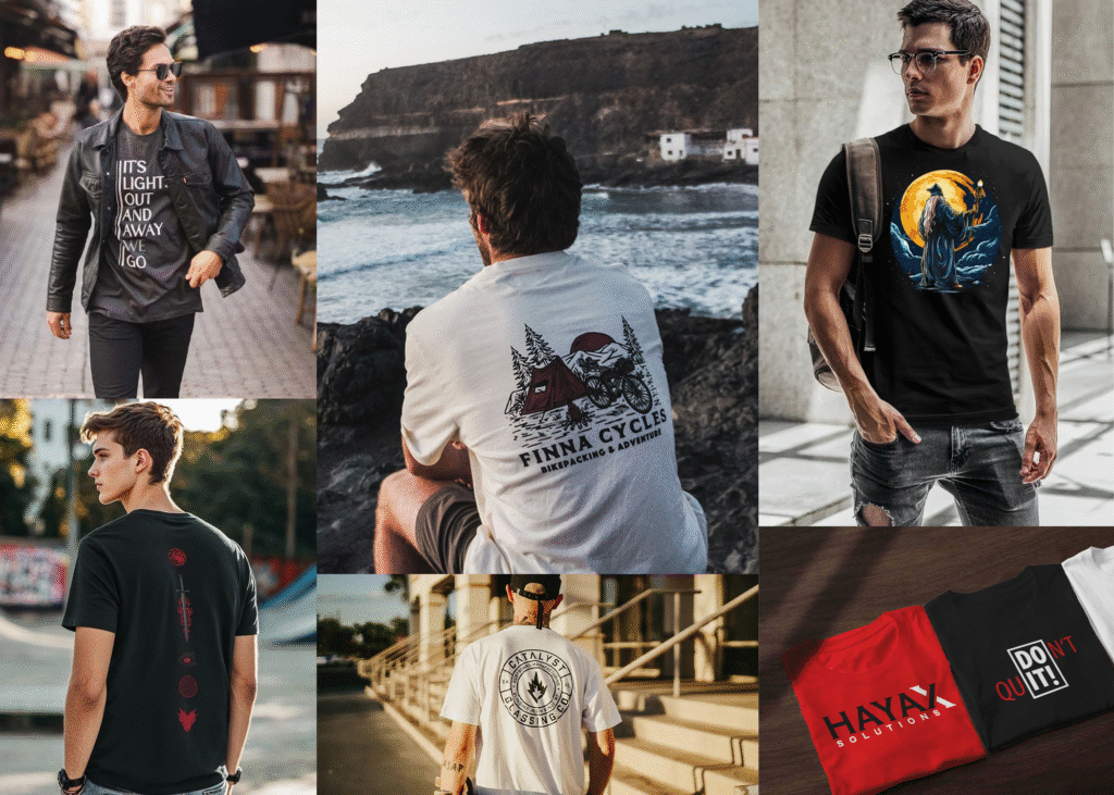 How We Create Our Custom Printed T-Shirts